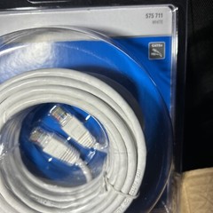 New Cat 5e cable Patch Cord 25ft- Commercial Electric-4 Pack
