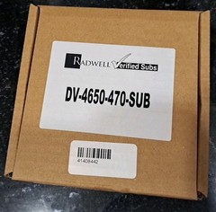 RADWELL VERIFIED SUBSTITUTE DV-4650-470-SUB / DV4650470SUB (BRAND NEW)