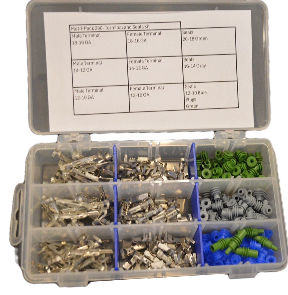 Metri-Pack 280 Tanged Terminal and Seal Repair Kit 245 Pcs