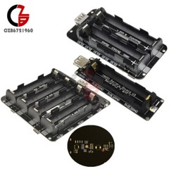 3V/5V Micro USB ESP32 1/2/4x 18650 Mobile Power Li-ion Battery Holder Shield V8