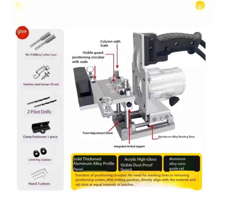 Two-in-One Connector Notching Machine Trimming Machine Notching Bracket