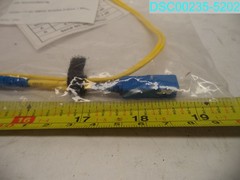 QTY=6: Cable Associates 95220228001M LC-SC SMXB Simplex 2.0MM 1 Meter
