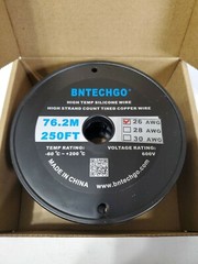 26 Gauge Silicone wire 250 ft silicone wire 250ft silicone wire black.