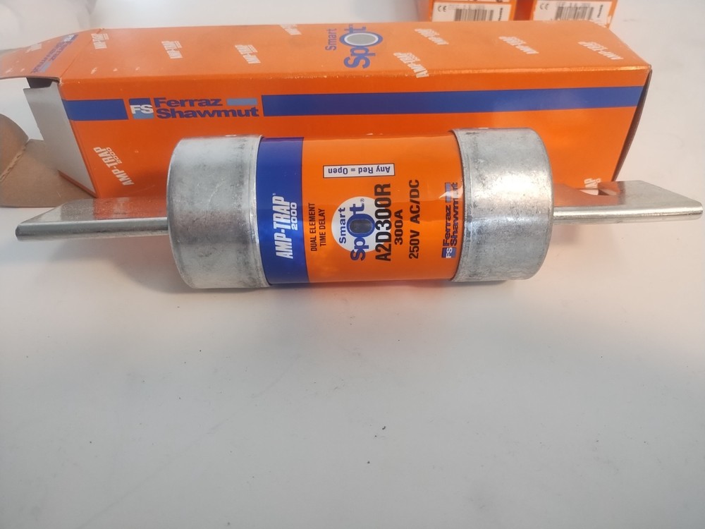 A2D 300 Amp, 250V, Class RK1, Fuse A2D300R Ferraz Shawmut Smart Spot. New in Box