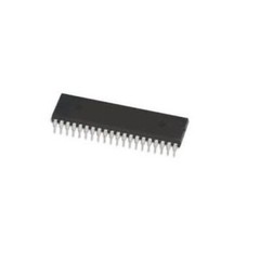 2x SIGNETICS IC SCN2681AC1N40 SCN2681, 2681 40 pins DIP
