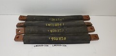 750 MCM Flexible Copper Ground Straps 750X16 Single Hole 1/2″ Stud