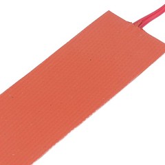 4 Pcs Silicone Rubber Heating Pad Flexible Silicone Heater Mat Rubber Heating