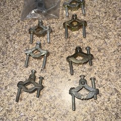 NEW LOT 8 FI-Shock HT-410 1/2″ TO 1″ ZINC GROUND ROD Tubing CLAMPS 6103204