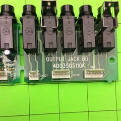 Samson MPL1502 Mixer Output Port Jack IO Board 4003505110A
