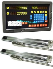 9×42 DRO 2 AXIS MILL BRIDGEPORT PACKAGE LINEAR SCALES NEW FREE SHIPPING NEW
