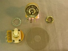 10 CTS 450 Series 5K 15/16″ Potentiometers 1/4″ Shaft