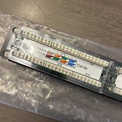 Black Box JPM902A-R2 GigaBase CAT5e Patch Panel – 24 Port