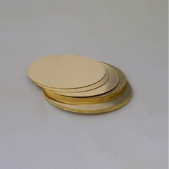 H62 Brass Circular Plate Metal Flat Foil Sheet Multiple Sizes Thickness 0.8-3mm