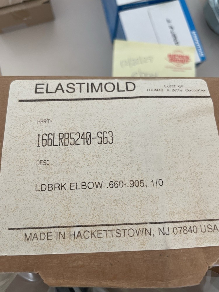 Elastimold 166LRB5240-SG3 Loadbreak Elbow NEW In Box