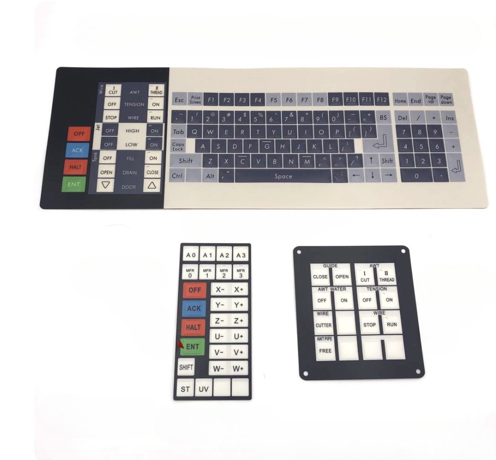 1 set For Sodick AQ400LS operation panel key film keyboard film AQ400LS