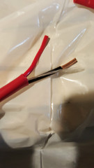 Superior Essex 2F-41x-91 12/2C Solid Riser Fire Alarm/Security Cable Red /50ft