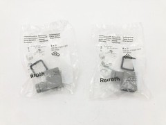 Lot of 2 New Rexroth R901017010 Cable Sockets 1834484058 / 2602622