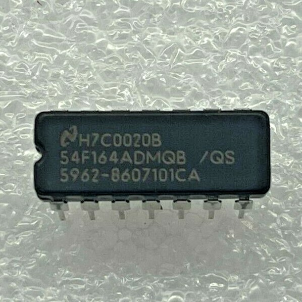 54F164ADMQB 5962-8607101CA Shift Register Single 8-Bit Serial to Parallel 14-Pin