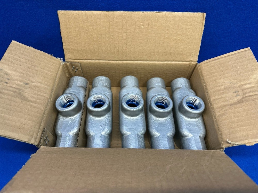 TB27 3/4″ BlueKote Rigid Conduit Body Gray Iron