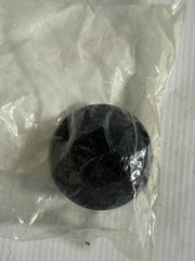 OEM Large Black Plastic Threaded Cap Plug Industrial Equipment NOS Unknown
