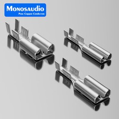 6PCS/Pack Hi-Fi WC63G/WC63R Gold/Rhodium Plated Terminals 8-Layer Shielded 6.3mm