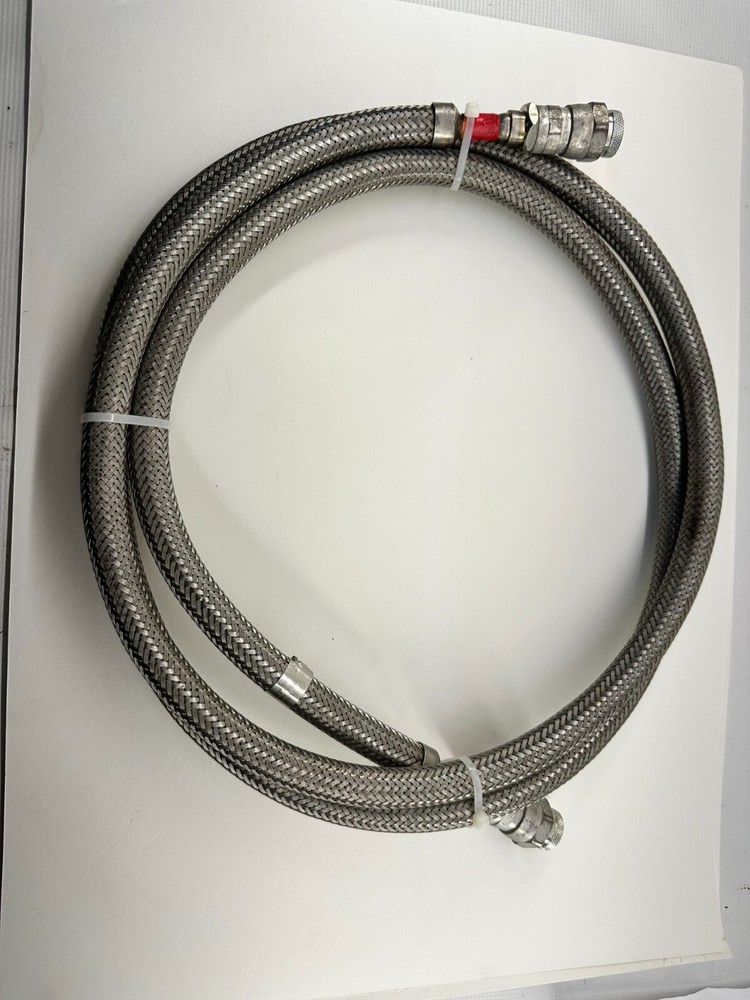 AEROQUIP 5400-S5-8 W/10FT FLEXIBLE BRAIDED ANACONDA METAL HOSE W/CTI D3592-252