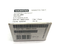 Siemens 6GK1901-1BB20-2AA0 SIMATIC NET Ethernet FastConnect Cabling Plug Kit
