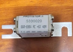 Mersen Ferraz Protistor Semiconductor Fuse S330020 40A 660-690V AC Lot of 3 !!