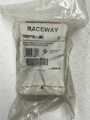 (LOT OF 2) NEW Hellermann Tyton RACEWAY TSRPFW-JB3 JUNCTION BOX