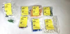 LOT OF CABLE SEALS DIFFERENT WIRE GROMMETS CONNECTORS SEALED