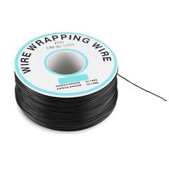0.25mm Wire Wrap Single Wire Core Strand 30AWG Cable 250 Meters Black 7*7…
