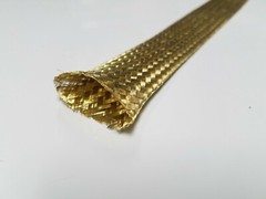 10 FEET 3/4 INCH BRAIDED GROUND STRAP GROUNDING BRASS Flat Braid MADE IN USA