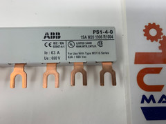 ABB PS1-4-0 1SAM201906R1004 3-Phase Busbar 63A 690V