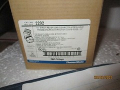 T&B 2022 45* Strain Relief Cord cable grip 1/2″ KO sz .375″-.500” choose quantit