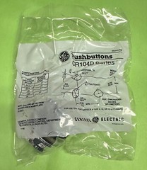 GE CR104PBG10G1 Heavy Duty Flush Green PushButton Type 4/12/13 W/CONTACTOR 600V