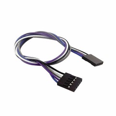 10pcs 30cm 5P -5P Connector Female to Female Dupont Wire Cable Line 2.54mm
