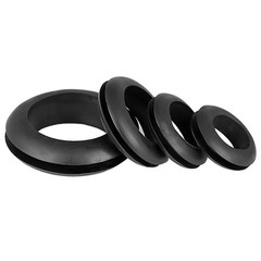 Wiring Grommets – Rubber Open Grommet – For Cable Hole 3mm – 60mm Black