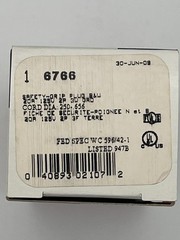 Lot of 2 – Cooper 6766 Straight Blade Plug 20A 125V NEMA 5-20P NOS