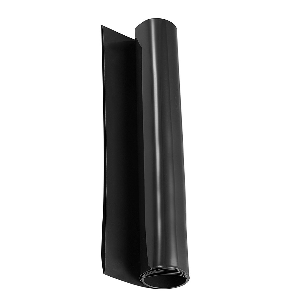 Battery Wrap, 220mm Dia 350mm Flat 1m PVC Heat Shrink Tube Wraps Black