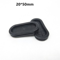 Oval Blanking Grommets Rubber Closed Blind Plug Bung Cable Wiring Protect Bushes