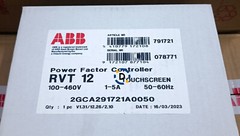New ABB RVT-12 Power factor controller
