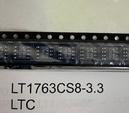 LT1763CS8-3.3 LTC IC REG LINEAR 3.3V 500MA 8SOIC SMD 5 PIECES