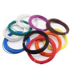 PTFE Silver-Plated Copper Stranded Electrical Wire Cable Audio Wire 7/9/11~30AWG