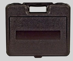 408 – PLATT LUGGAGE – BLOW MOLDED CASE – Exterior Dimensions (L x W x D): 13 1/2