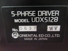 Super Vexta 5-Phase Step Unit, Stepping Motor & Driver UPH599H-A UDX5128 401038