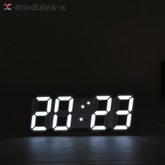 Fashion 3D LED Digital Clock Multifunction Electronic Clock Home Decoration New