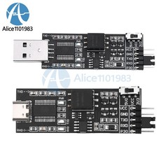 USB to TTL Serial Adapter Isolation Module FT232RL CH340C Communication Module