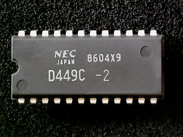 UPD449C-2 – NEC CMOS SRAM, 2KX8Bit, 200ns, D449C D449C-2 D449C2 (DIP-24) GENUINE
