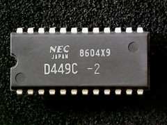 UPD449C-2 – NEC CMOS SRAM, 2KX8Bit, 200ns, D449C D449C-2 D449C2 (DIP-24) GENUINE