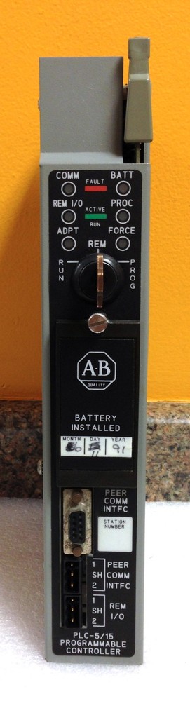 Allen Bradley 1785-LT PLC-5 / 15 Processor Module. pn# 96041871
